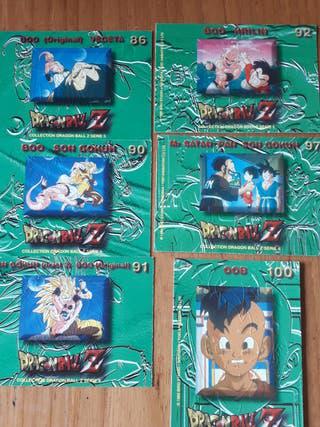 Cromos dragon ball z.