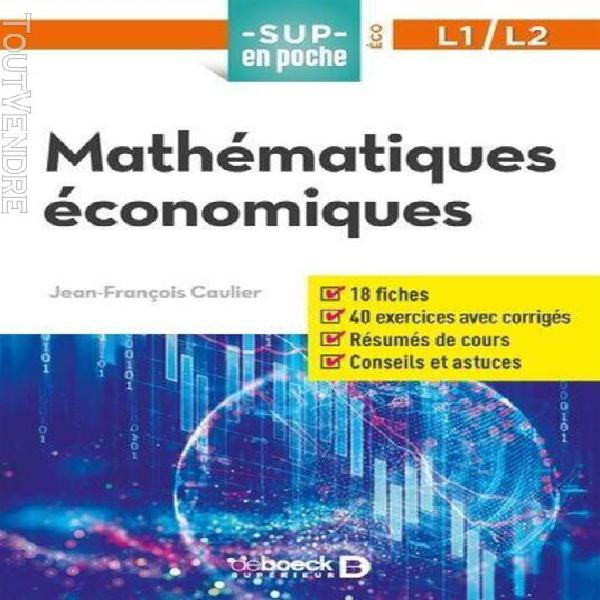 Mathématiques économiques