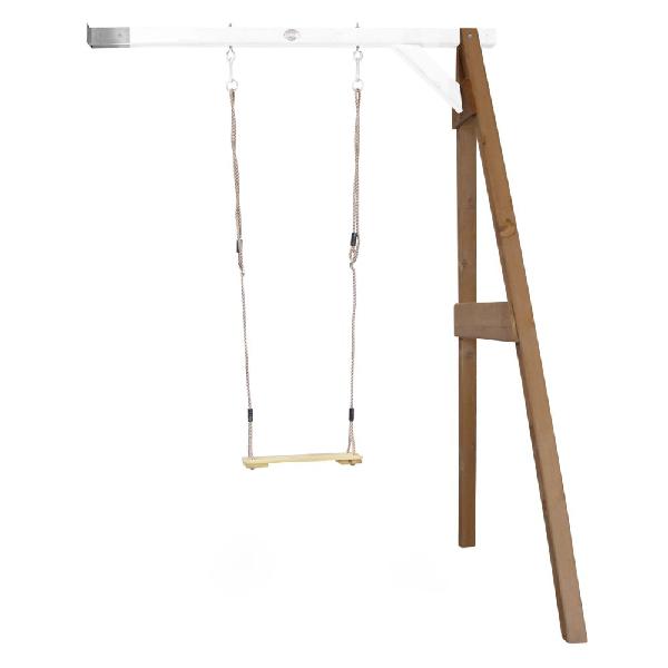 axi - portique balançoire en bois 1 agrès wall mount