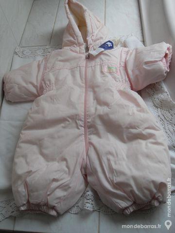 combinaison bebe fille 3 mois rose super epaisse occasion,