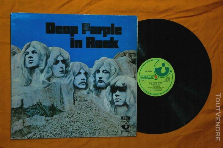 Deep purple/in rock/fully autographed uk original mkii line-