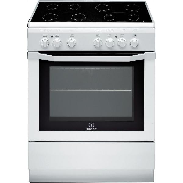 indesit - cuisiniere vitroceramique i6v6c1ahwfr -