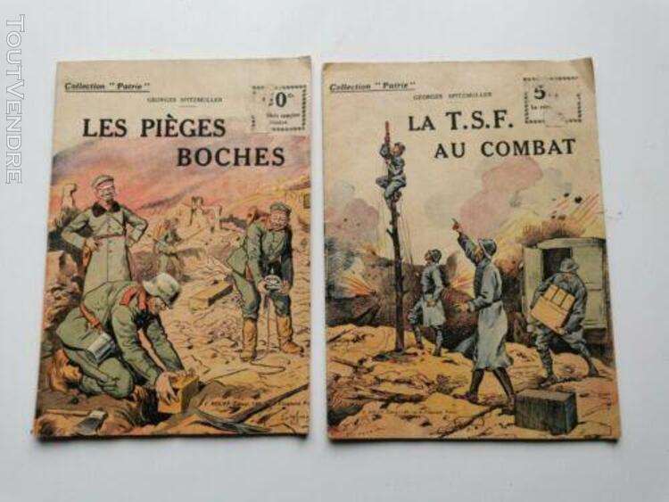 Les pièges boches+ la tsf au combat/collection patrie/rouff