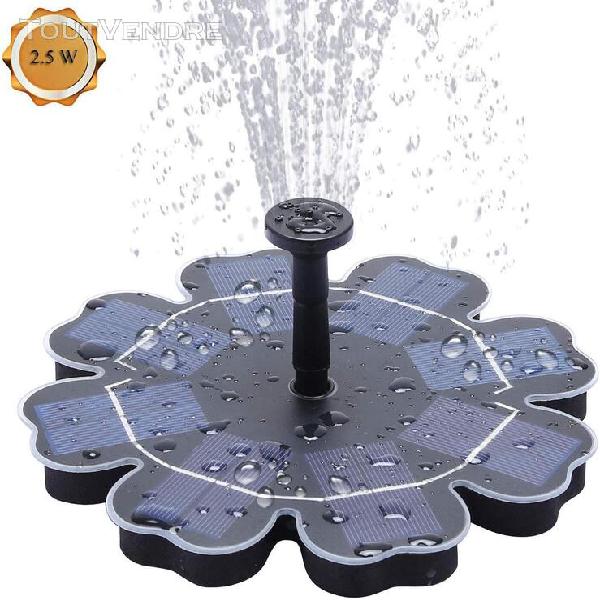 pompe à eau solaire 2.5w pompe de bassin solaire fontaine