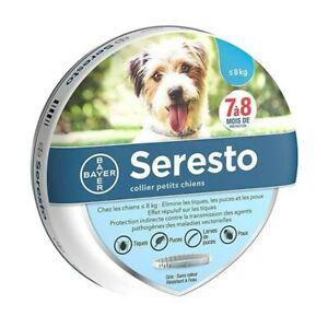 seresto collier antiparasitaire pour chiens jusqu`a 8 kg