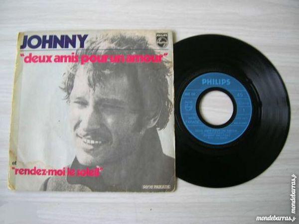 45 tours johnny hallyday deux amis pour un amour occasion,