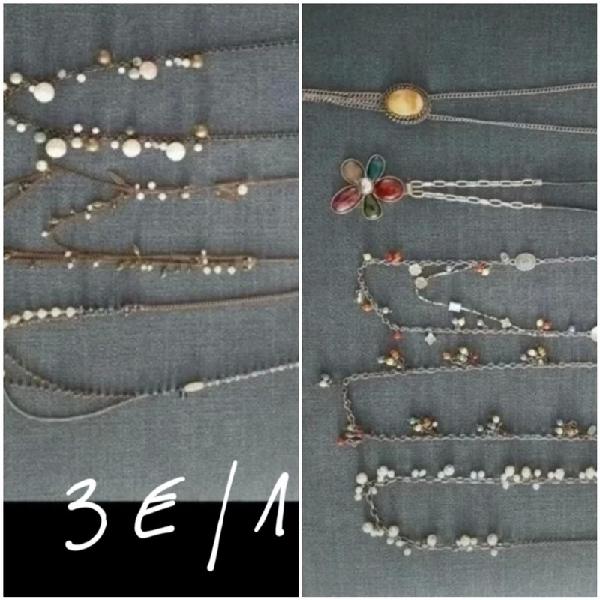 Collares y gargantillas. mira todas las fotos, hay muchos!!