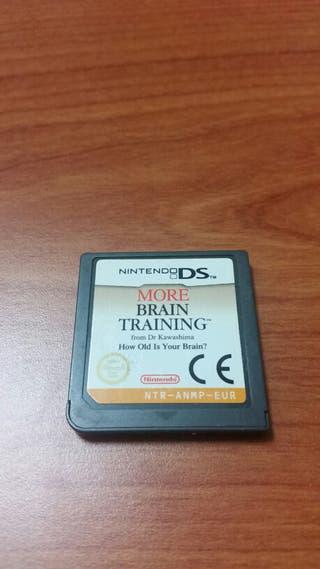 Juego nintendo ds. more brain training.