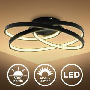 Plafonnier led design lampe de plafond salon 3000k 35w lampe