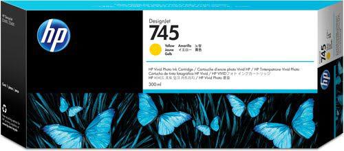 hp ink/745 300-ml yellow - achat / vente sur grosbill.com