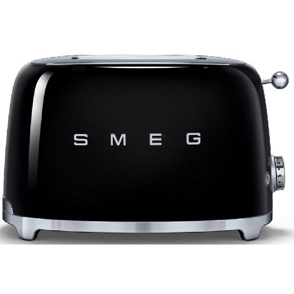 Smeg - grille-pain noir - tsf01bleu - grille-pain - rue du