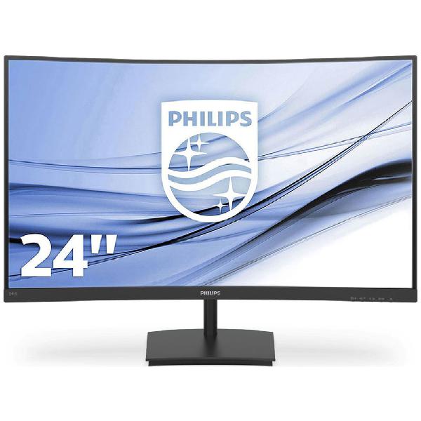 philips - 23.6"" led 241e1sca - moniteur pc - rue du