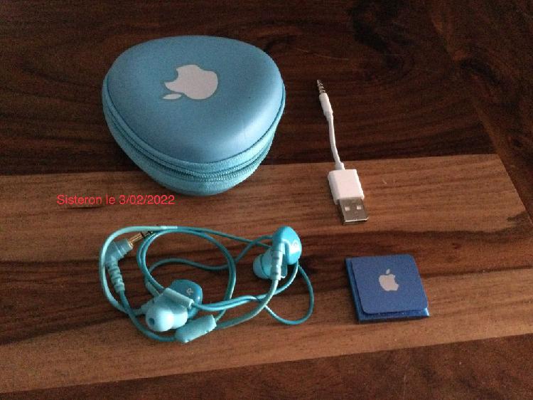 apple ipod shuffle 4g 2 go bleu occasion, sisteron (04200)