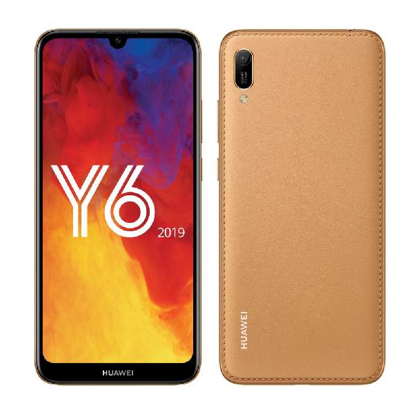 Huawei - y6 2019 - marron - smartphone android - rue du