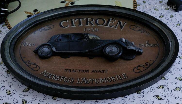 Décoration murale traction avant citroën