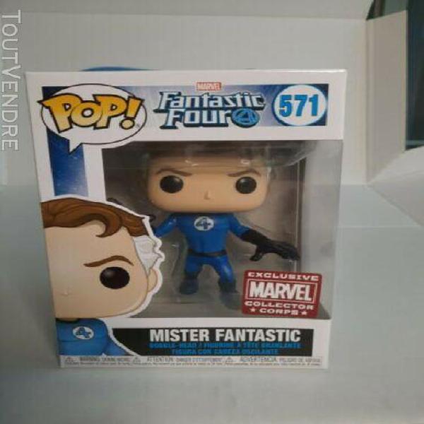 funko pop marvel mister fantastic marvel collector corps 571