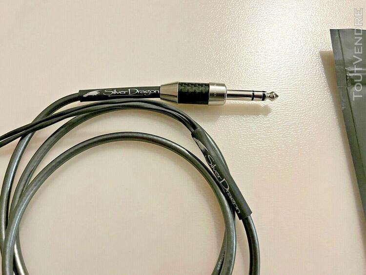 silver dragon premium cable for fostex headphones