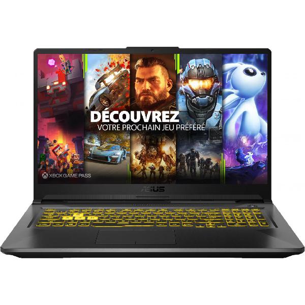 Asus - tuf gaming - a17-tuf766iu-h7219t - gris - pc