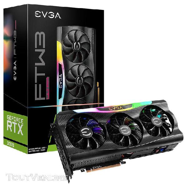 Carte graphique nvidia evga geforce rtx 3070 ftw3 ultra lhr Carte graphique nvidia evga geforce rtx 3070 ftw3 ultra lhr