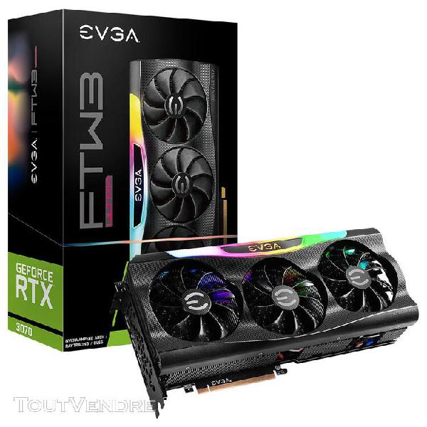 Carte graphique nvidia evga geforce rtx 3070 ftw3 ultra lhr