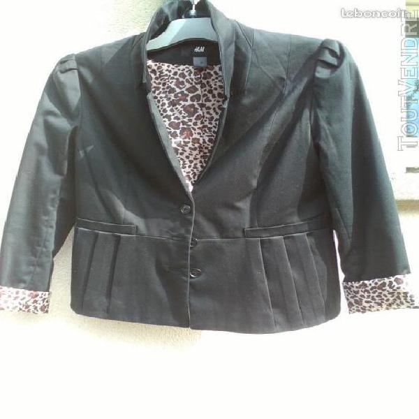 veste tailleur noire 42/44