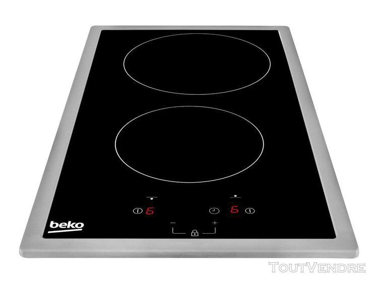 beko hdmc32400tx - vitrocéramique - 2 plaques de cuisson -