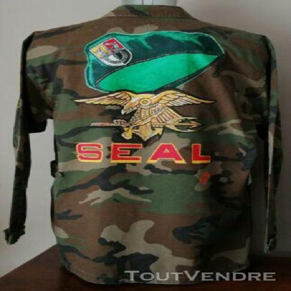 Forces spéciales seal us veste cam us peinte taille 2xl