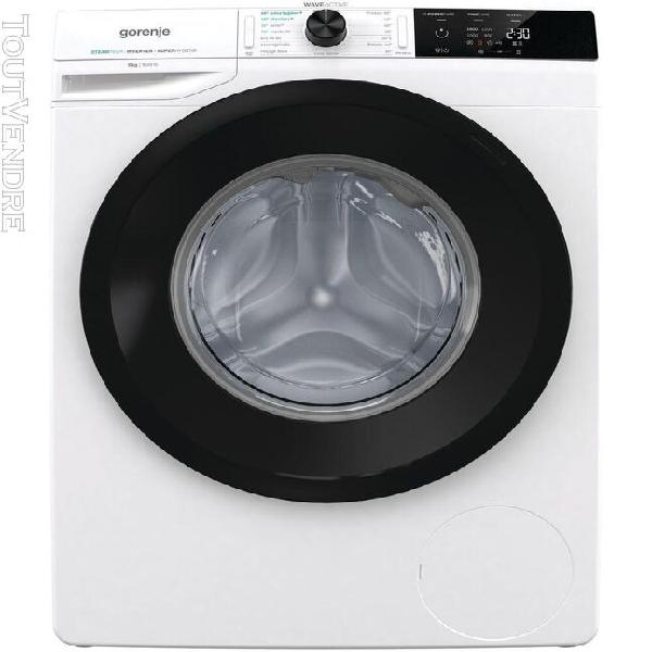 Lave linge hublot gorenje wei96bds steam