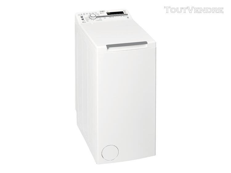 Whirlpool tdlr65231 frn machine à laver blanc - chargement