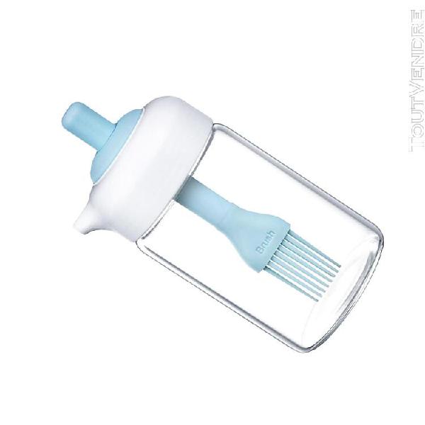 Distributeur d&#39;huile pour bouteille d&#39;huile avec brosse en s