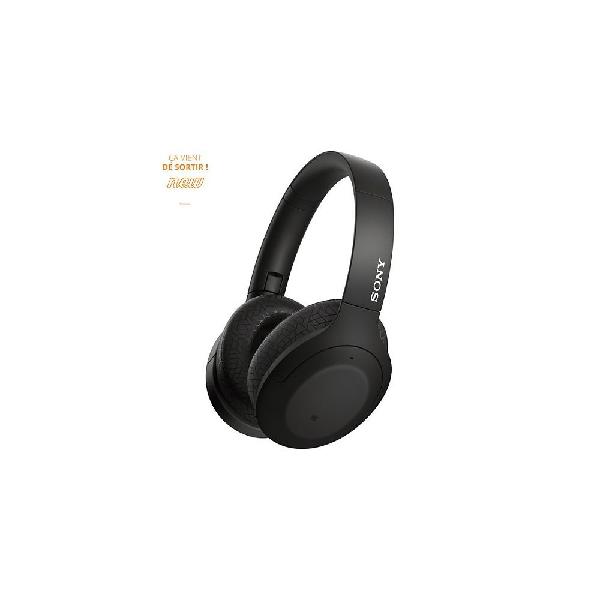 sony - casque audio arceau noir whh910nb.ce7 - casque - rue