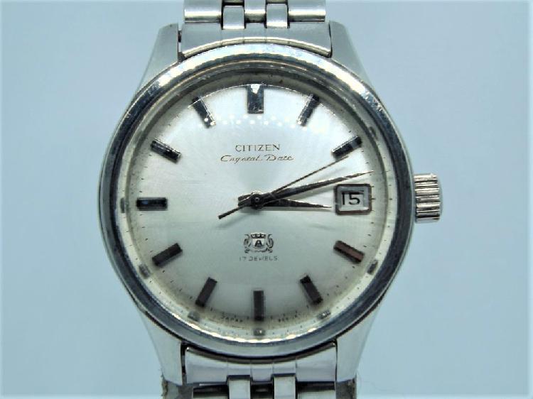 Citizen crystal date 5401 automatic parawater 1967 occasion,