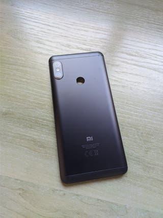 carcasa trasera xiaomi redmi note 5 negro