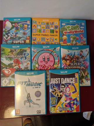 Lote juegos wii u (se venden por separado)