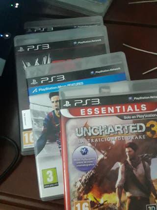 playstation 3 + 3 juegos