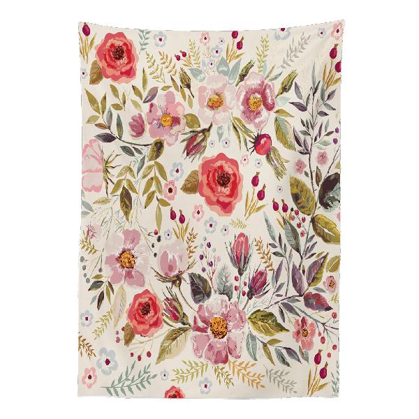 nappe fleurs abstraites