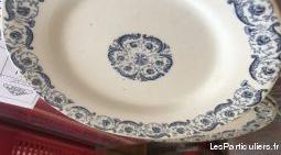 Assiettes porcelaine gien biarritz