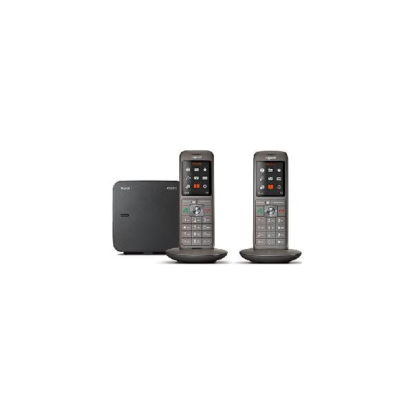 siemens - pack duo téléphone sans fil gigaset cl660 -