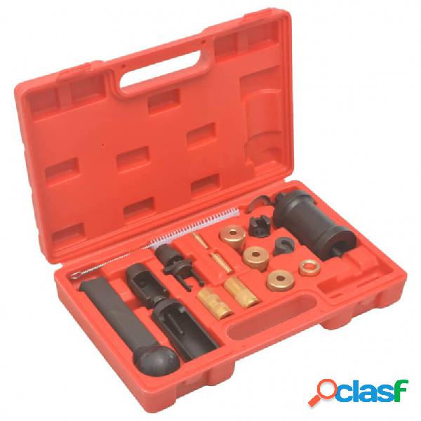 vidaXL Kit d'outils d'installation d'injecteurs 18 pcs pour VAG VW