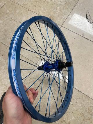 rueda trasera proper bmx azul