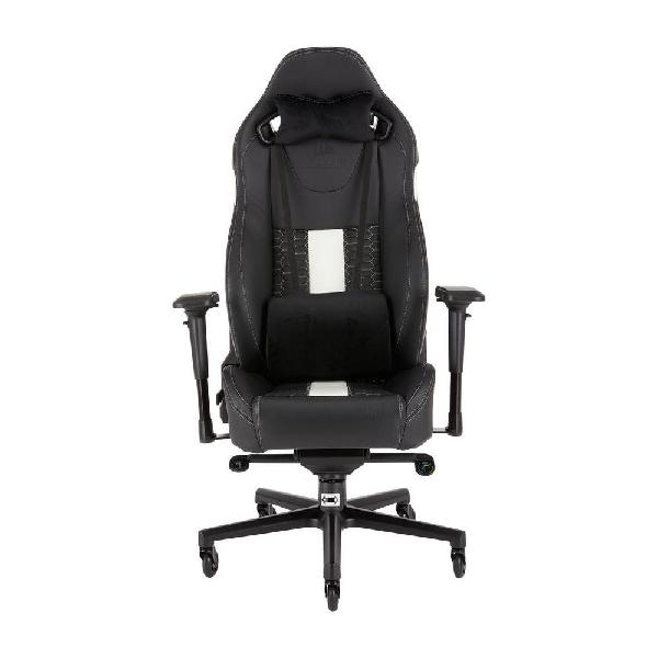 Corsair - t2 road warrior - blanc - chaise gamer - rue du