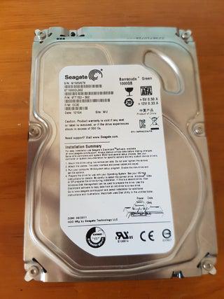 Vendo disco duro hdd wd seagate 1tb.