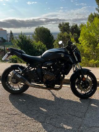 Yamaha mt07 abs 21.600km