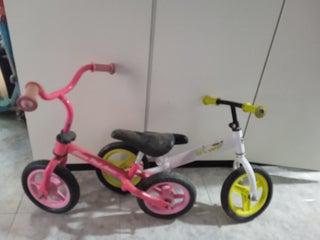 bicicletas niña y niño