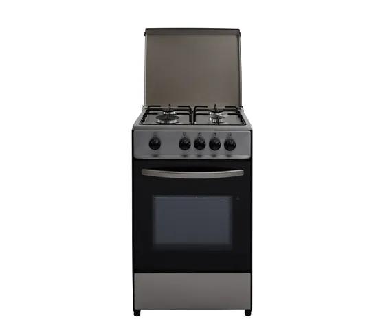 Cuisinière gaz triomph te505gx 4 foyers inox