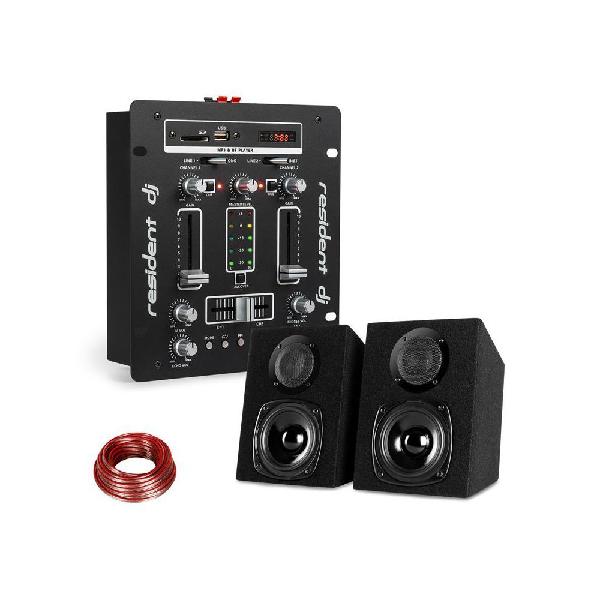 electronic star - set table de mixage resident dj avec usb &