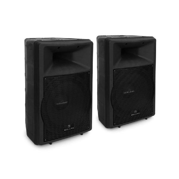 malone - malone pack enceintes amplifiées 38cm 1500w max.