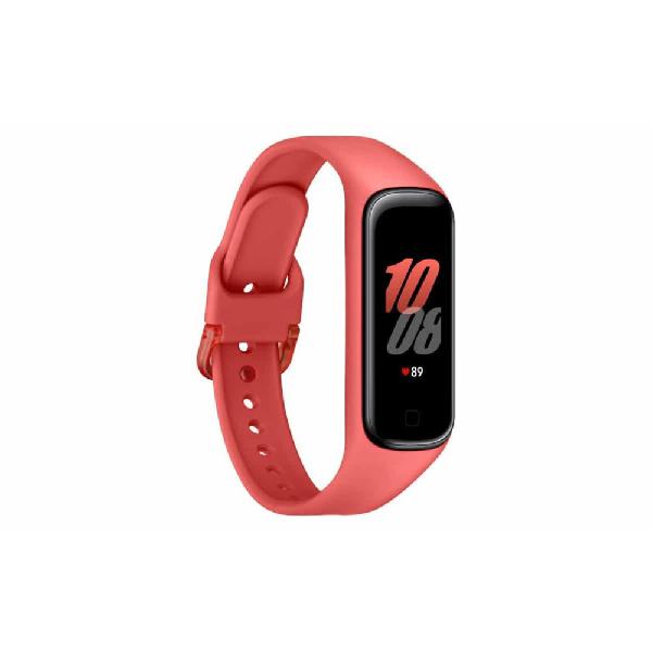 Samsung - galaxy fit 2 - rouge - montre connectée - rue du