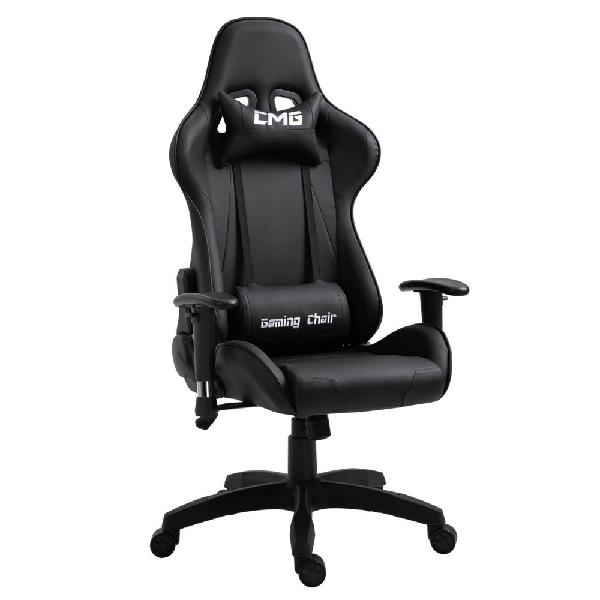 Idimex - chaise de bureau gaming, revêtement synthétique