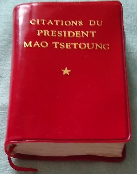 Petit livre rouge citations du président mao tse-toung